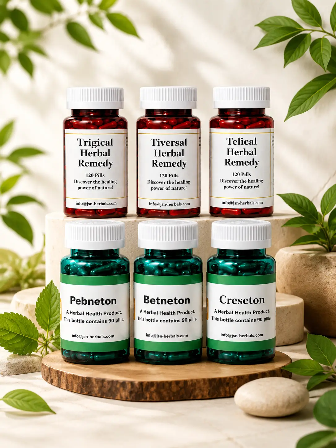 JSN Herbals Natural Supplements